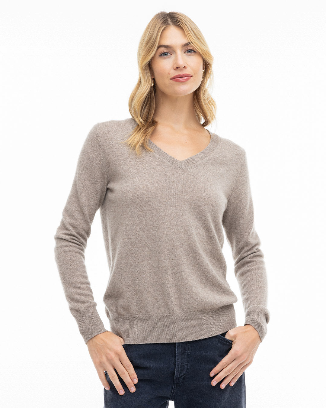 Essential Cashmere V-Neck | Pura Cashmere