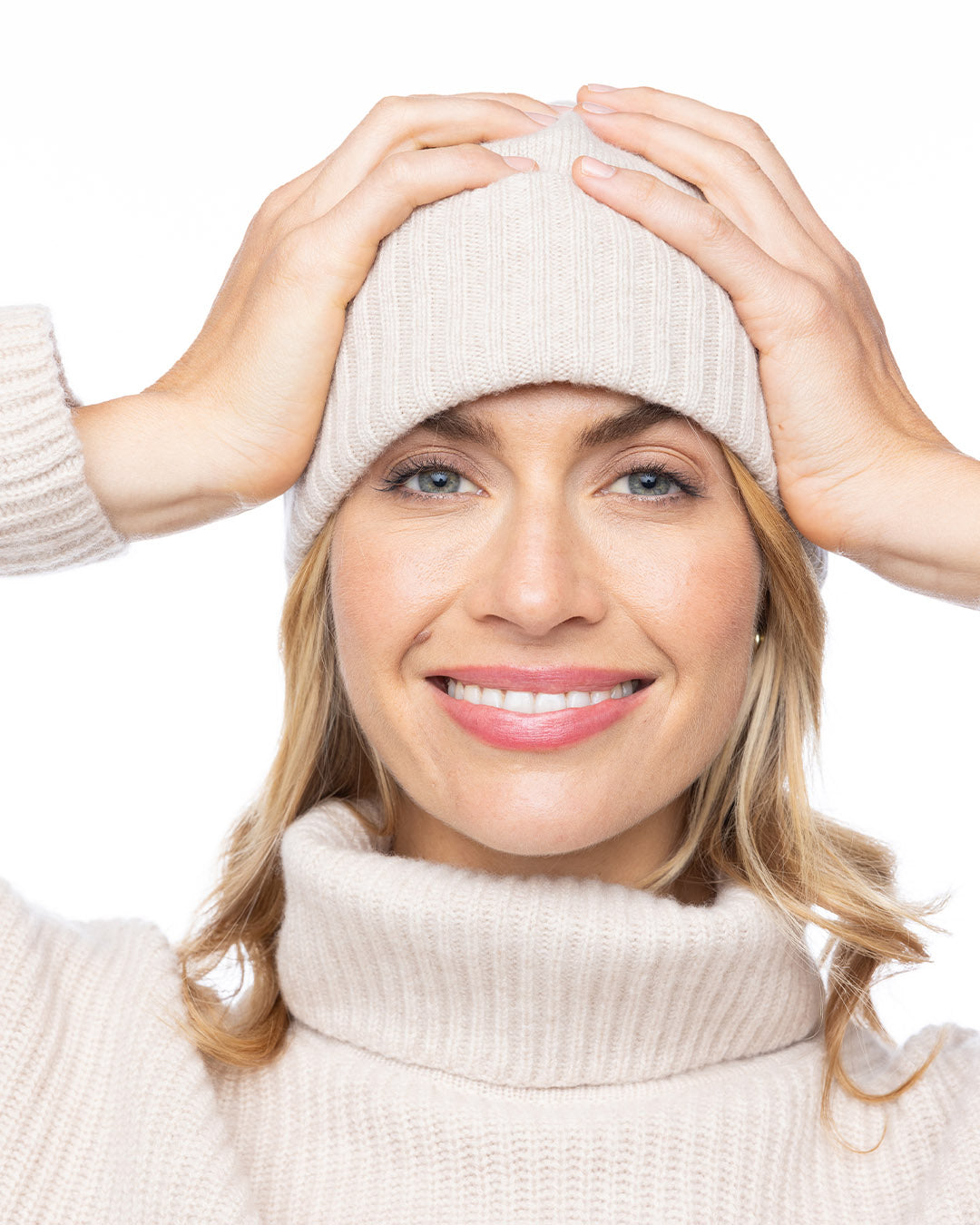 Cashmere Ribbed Hat