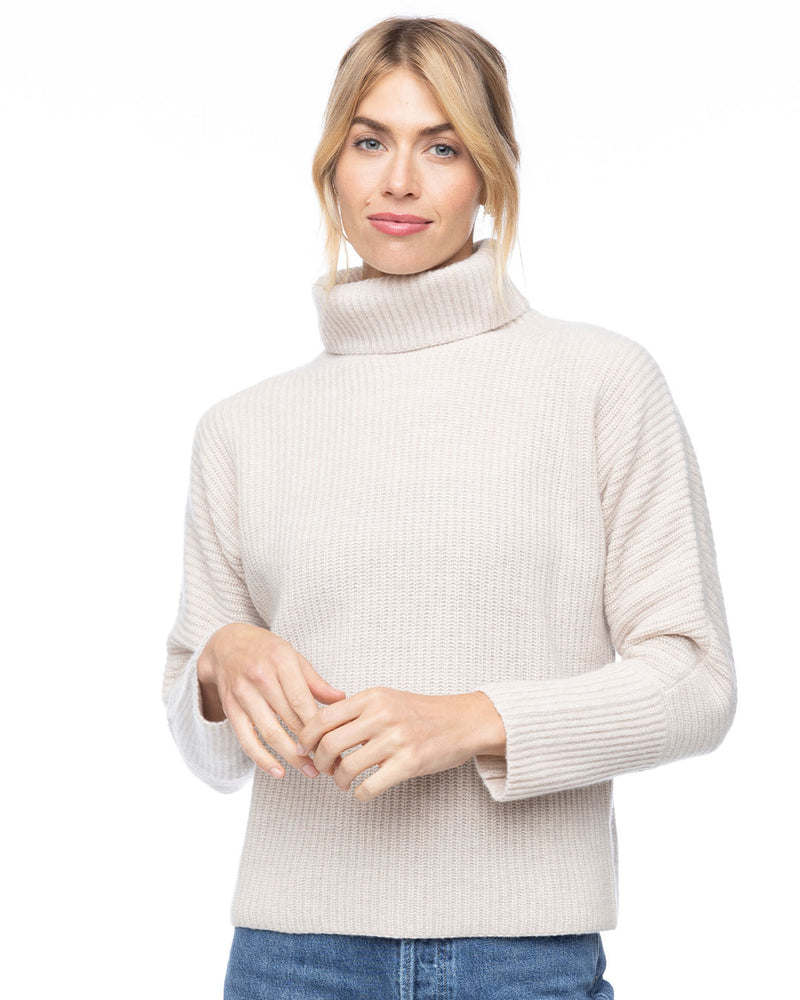 Cashmere Fisherman Turtleneck