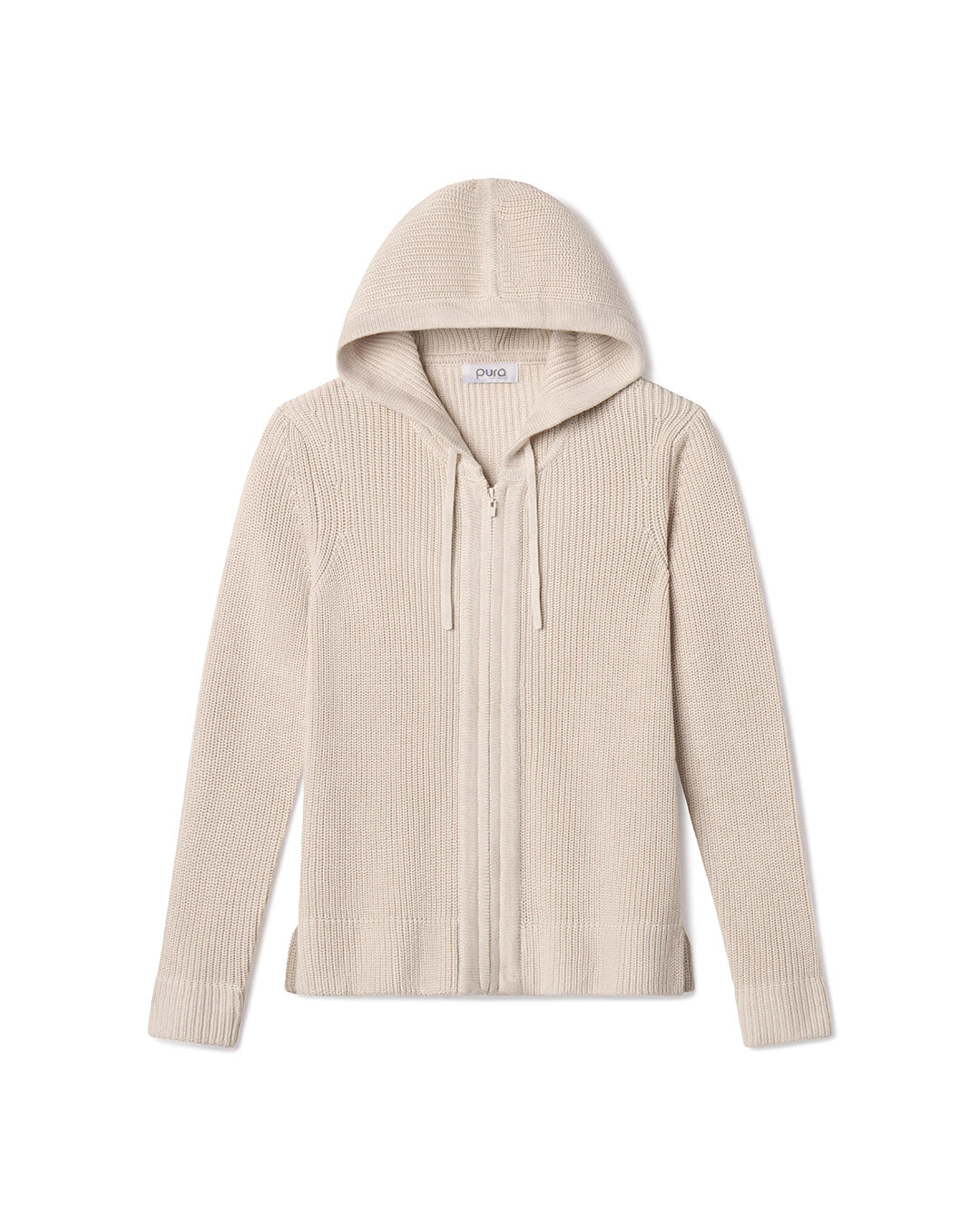 Cotton Fisherman Hoodie Pura Cashmere