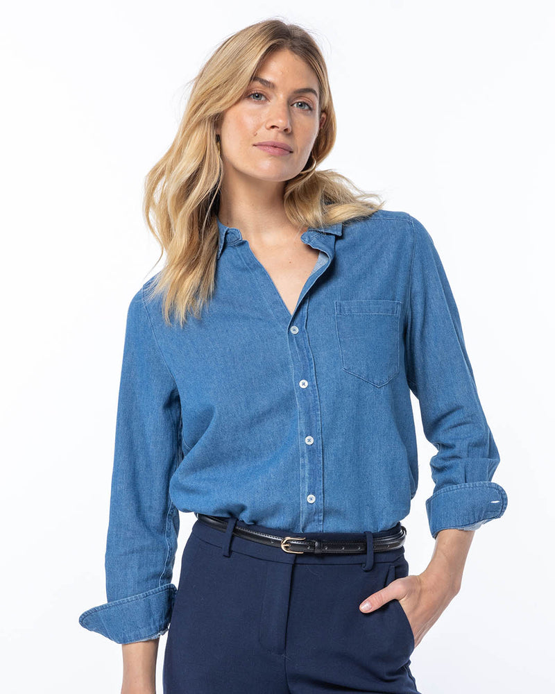 Classic Denim Button Up