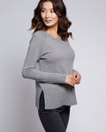 Relaxed Fit Cashmere Crewneck Sweater-Pura Cashmere